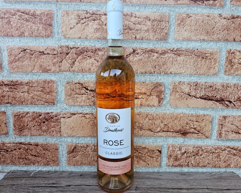 Polusuvo rose vino Alk. 12,0%vol.